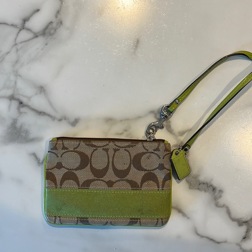 Coach wristlet